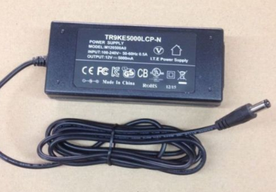 NEW DVE DSA-60W-12 12060 AC Adapter for 12V 5A Power Supply UL Listed w/ ac cord
