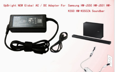 NEW Samsung HW-J550 HW-J551 HW-K550 HW-K550ZA Soundbar AC Adapter Power Supply - Click Image to Close