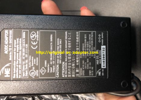 Brand NEW GENUINE H&E SAD7015SE AC DC Adapter POWER SUPPLY
