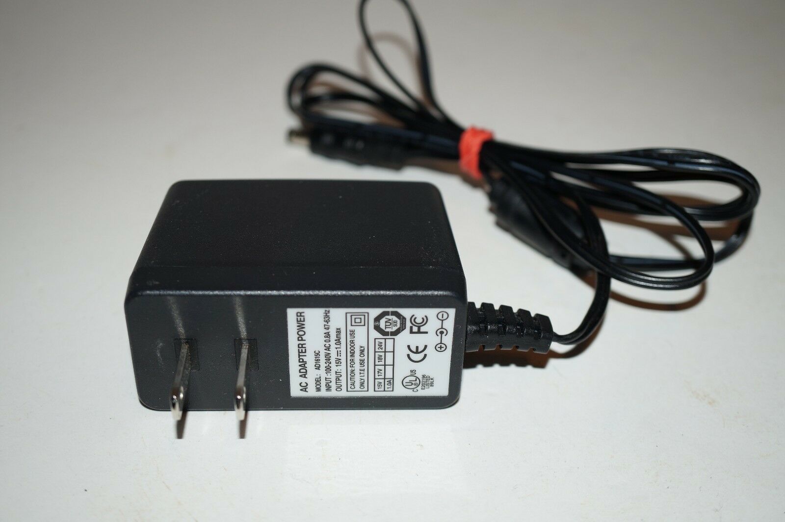 *Brand NEW* 15V 1.0mA for AD1615C AC Adapter Power Supply