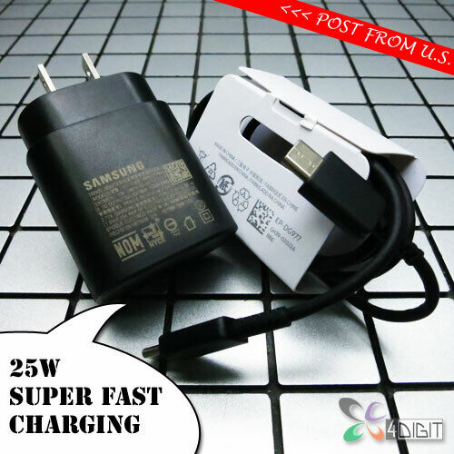 Genuine Original Samsung Galaxy S21 Ultra S22 5G 25W SUPER FAST AC Wall Charger Number of Ports: 1 Design/F