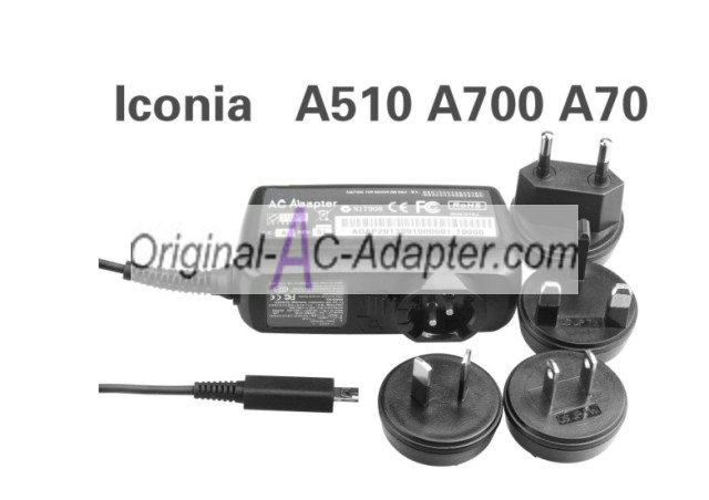 Acer 12V 1.5A For Acer Iconia Tab A510 Power AC Adapter