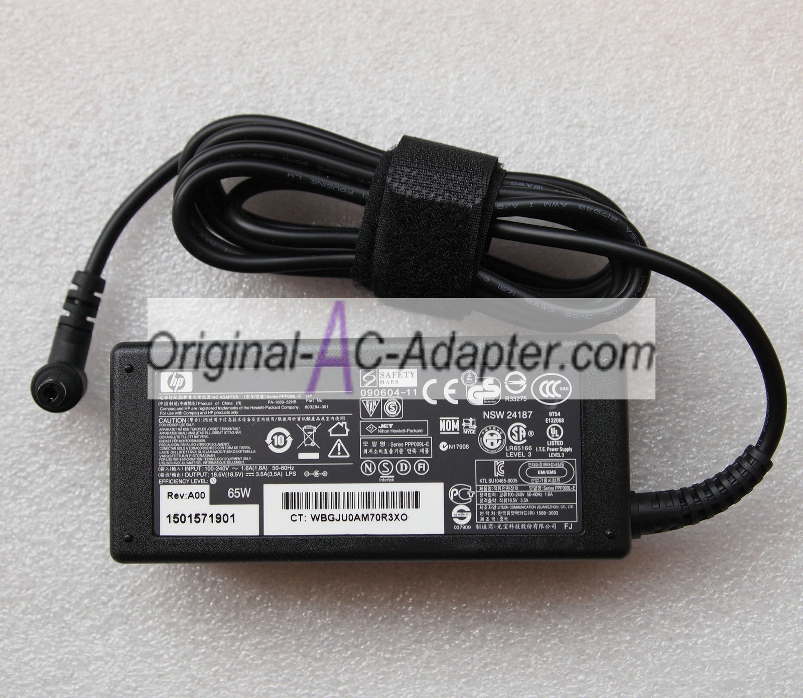 Benq PPP009L-E 18.5V 3.5A Power AC Adapter