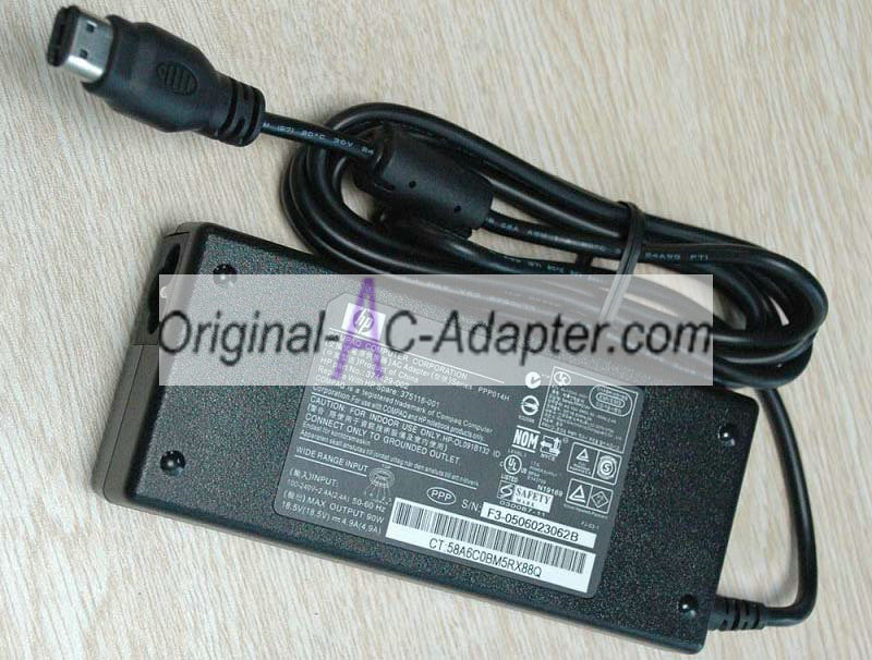 HP 18.5V 4.9A For HP Pavilion ZV6200 Power AC Adapter