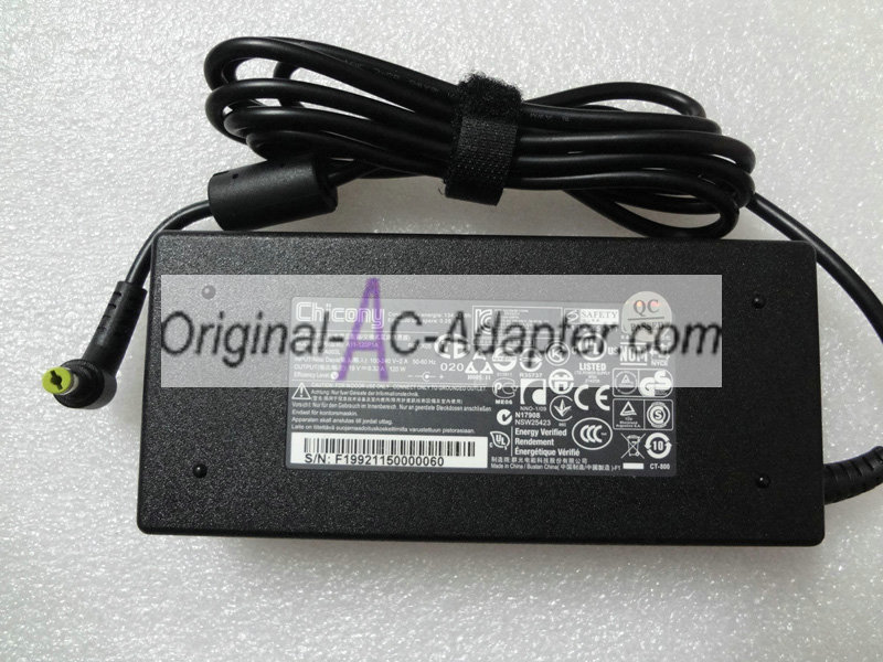Chicony 19V 6.32A 5.5mm x 2.5mm Power AC Adapter