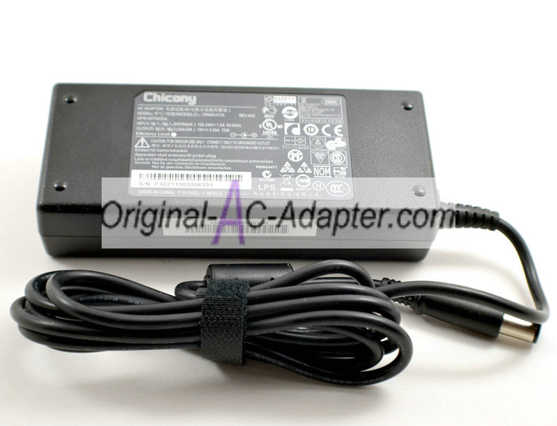 Chicony A075A003L 19V 3.95A Power AC Adapter