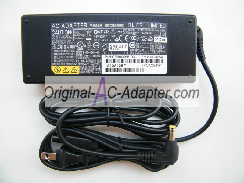 Fujitsu 19V 4.22A For Fujitsu LifeBook E8000 Power AC Adapter