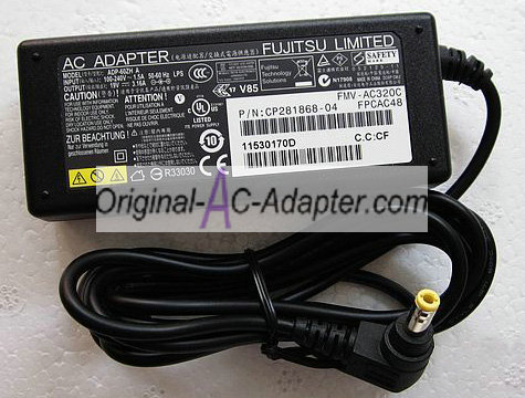 Fujitsu PCW1931N 19V 3.16A Power AC Adapter
