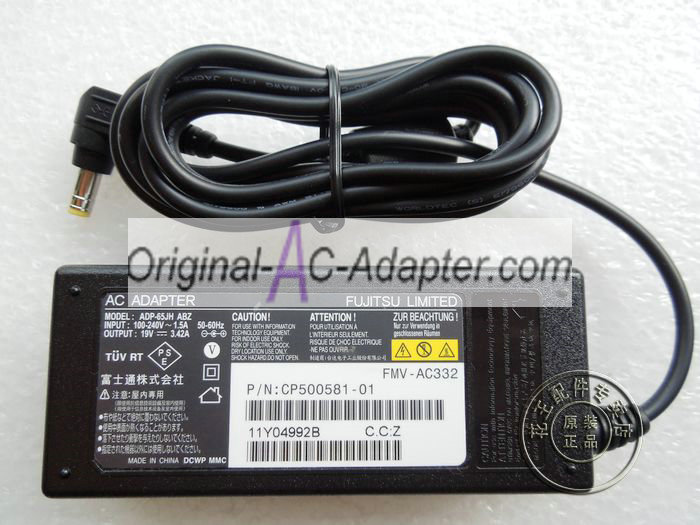 Fujitsu CP500581-01 19V 3.42A Power AC Adapter