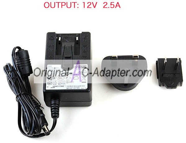 LCD 12V 2.5A 30W 5.5mm x 2.1mm Power AC Adapter