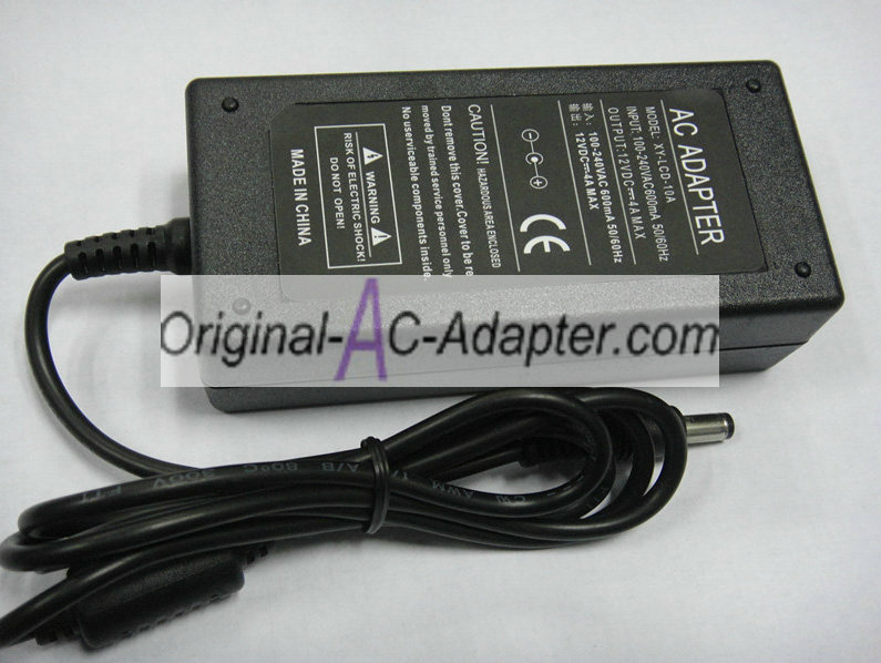 LCD 48W 12V 4A LCD Monitor Power AC Adapter