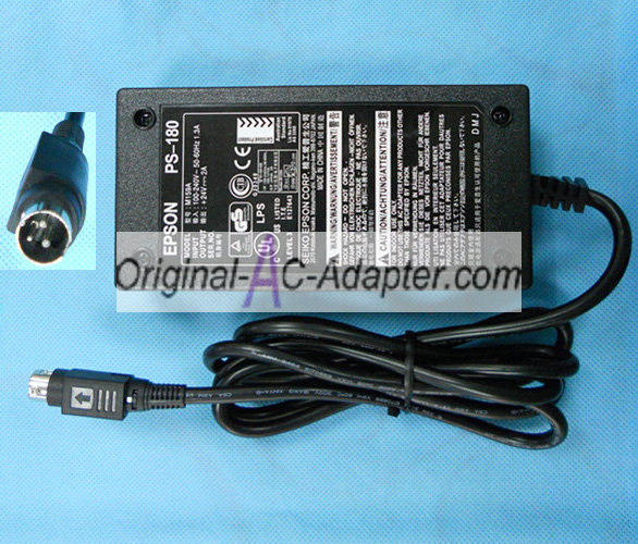 LCD 24V 2A 48W 3 Pin with round head Power AC Adapter