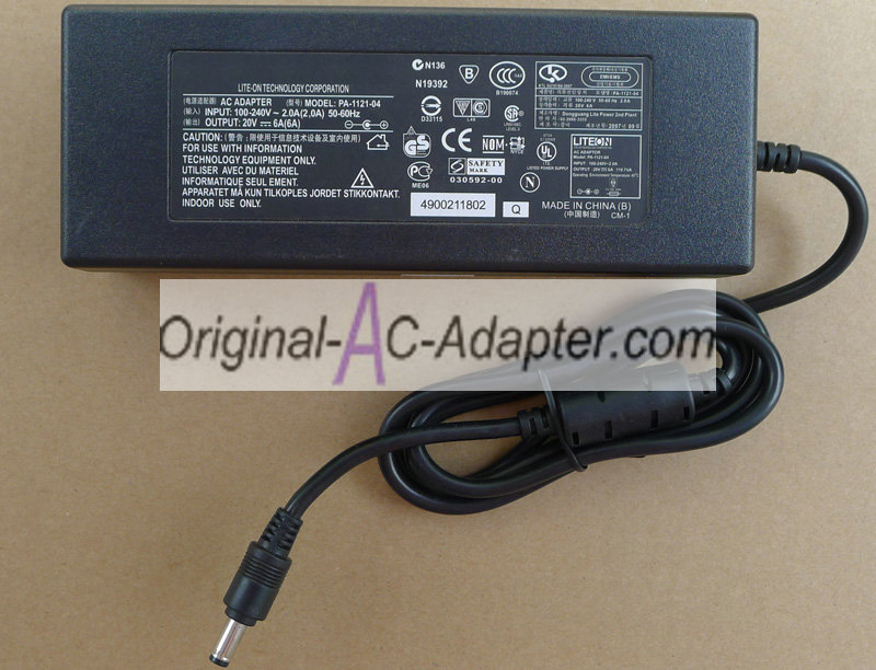LITEON PA-1181-08H 20V 8A Power AC Adapter