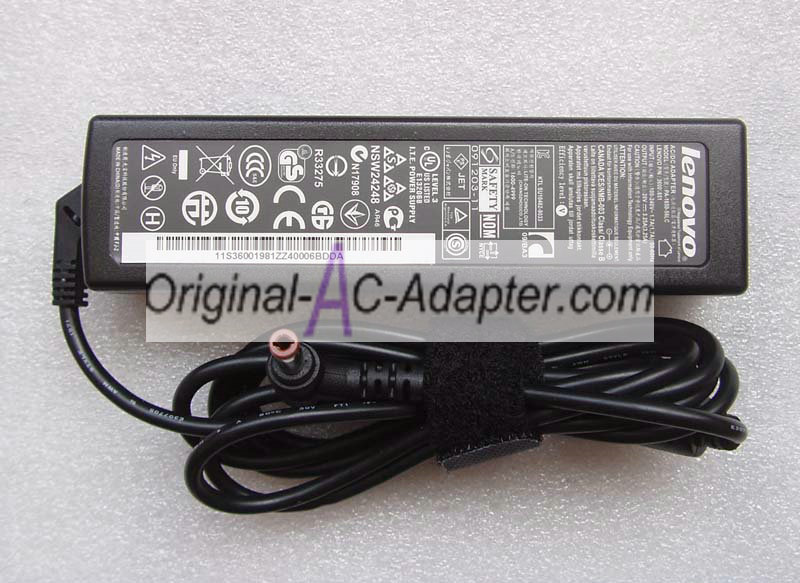 Lenovo 36001943 20V 3.25A Power AC Adapter - Click Image to Close