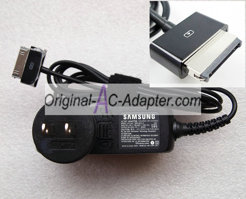 Samsung 5V 2A For Samsung Galaxy Tab GT-P6200L Power AC Adapter