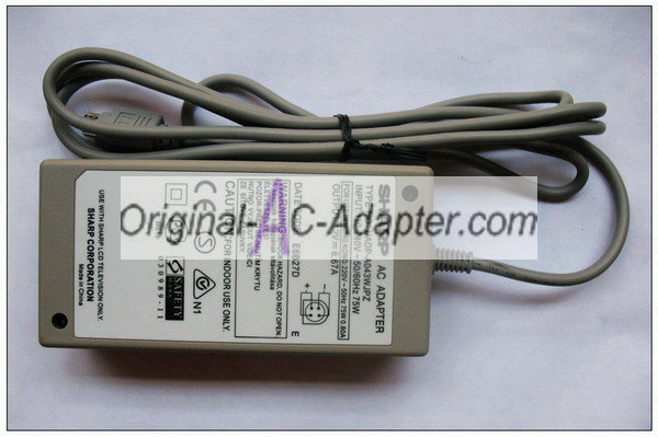 Sharp UADP-A043WJPZ 12V 6.67A Power AC Adapter