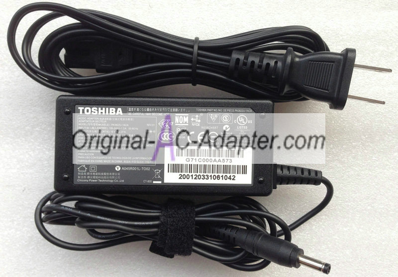 Toshiba 19V 2.37A For Toshiba Satellite U840 Power AC Adapter