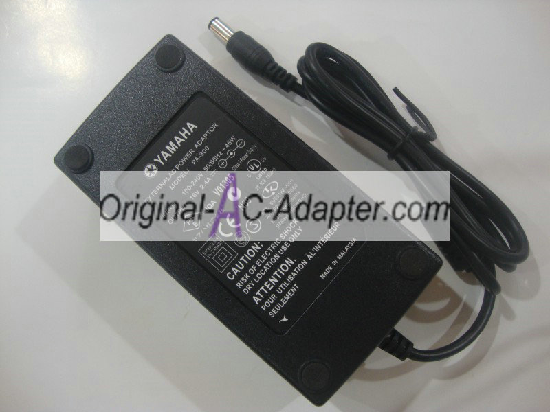 Yamaha 16V 2.4A 6.5mm x 3.0mm Power AC Adapter