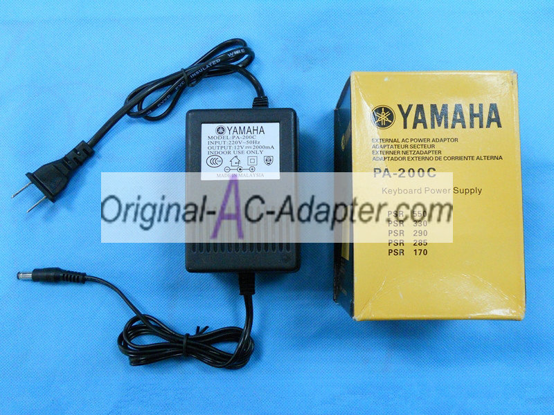 Yamaha EZ-220 12V 2A Power AC Adapter